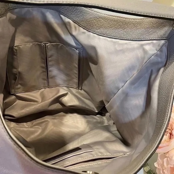 Rebecca Minkoff Bryn Double Zip Leather Hobo Bag - Picture 4 of 4